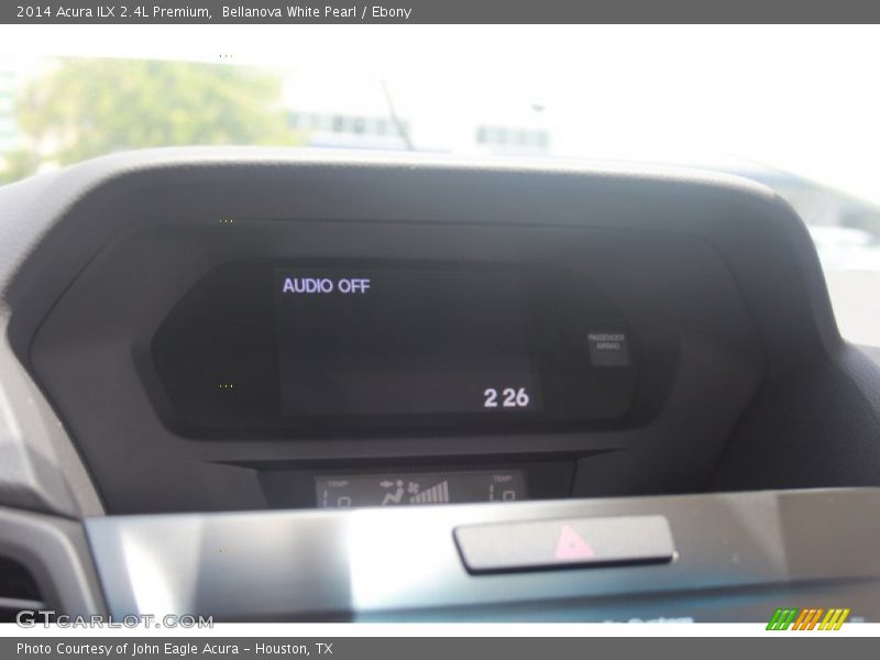 Bellanova White Pearl / Ebony 2014 Acura ILX 2.4L Premium