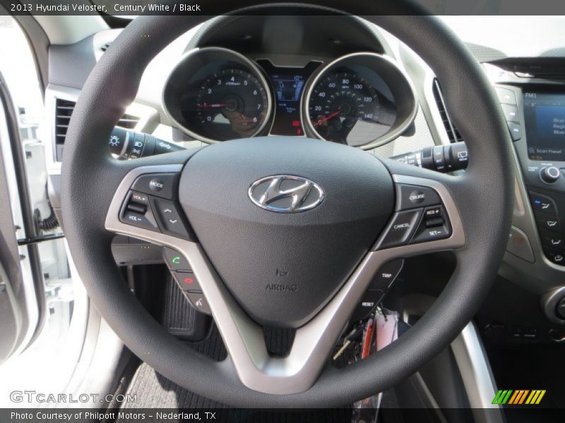 Century White / Black 2013 Hyundai Veloster