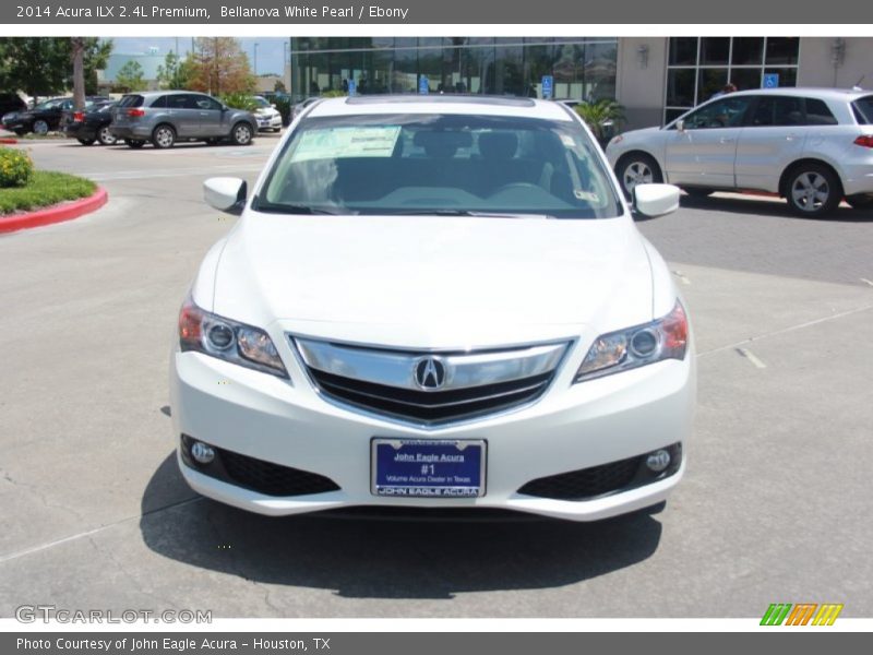 Bellanova White Pearl / Ebony 2014 Acura ILX 2.4L Premium