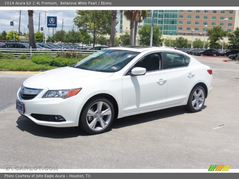 Bellanova White Pearl / Ebony 2014 Acura ILX 2.4L Premium