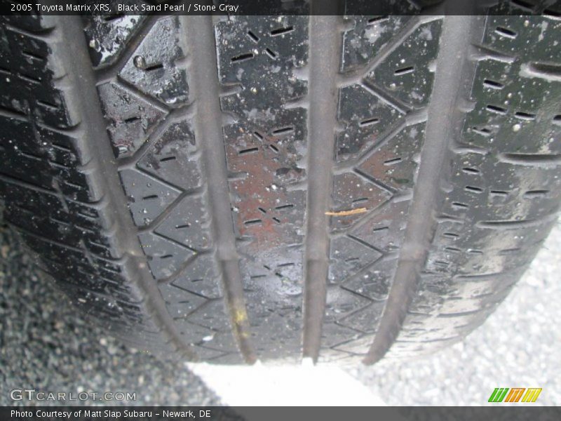 Black Sand Pearl / Stone Gray 2005 Toyota Matrix XRS