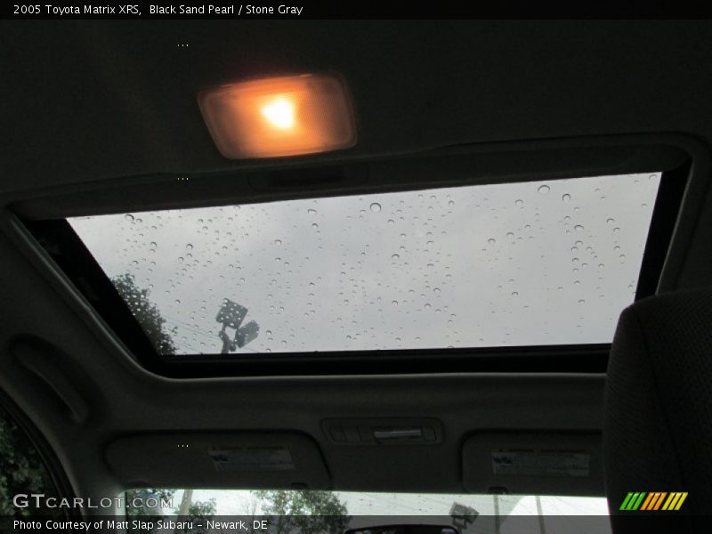 Black Sand Pearl / Stone Gray 2005 Toyota Matrix XRS