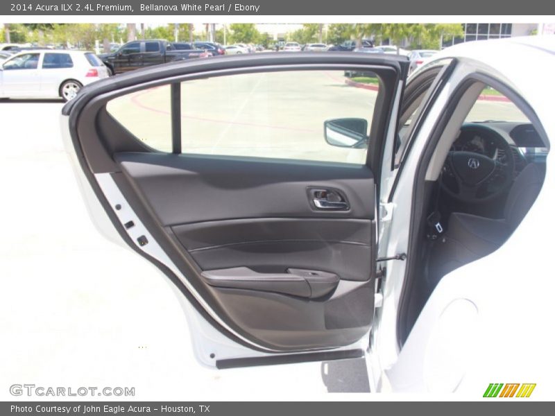 Bellanova White Pearl / Ebony 2014 Acura ILX 2.4L Premium