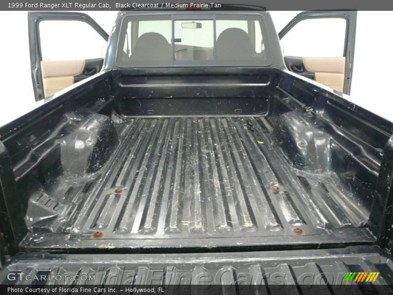 Black Clearcoat / Medium Prairie Tan 1999 Ford Ranger XLT Regular Cab