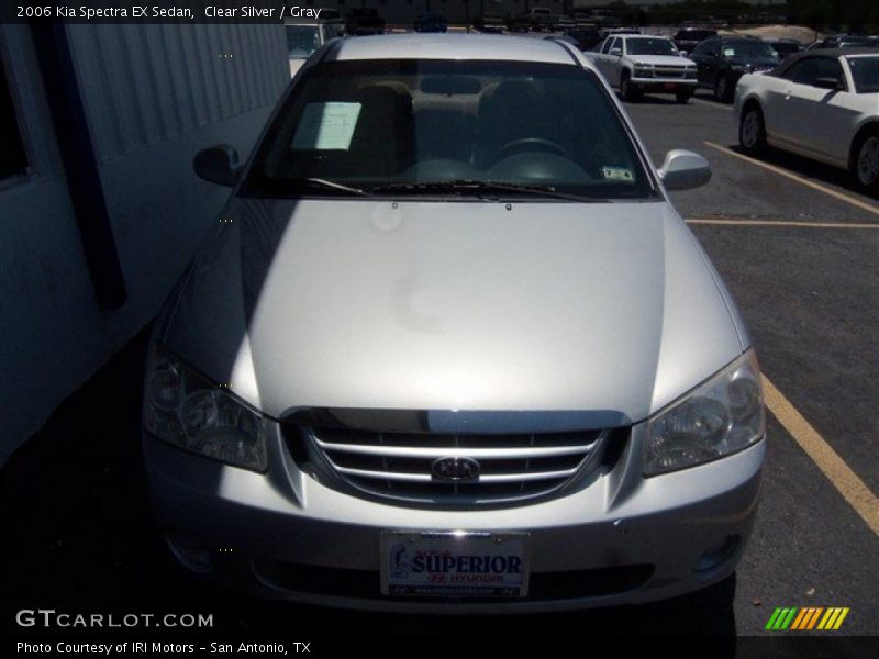 Clear Silver / Gray 2006 Kia Spectra EX Sedan