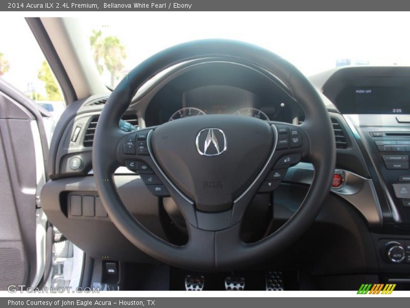 Bellanova White Pearl / Ebony 2014 Acura ILX 2.4L Premium