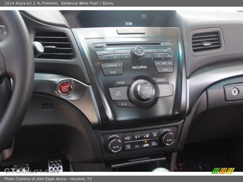 Bellanova White Pearl / Ebony 2014 Acura ILX 2.4L Premium