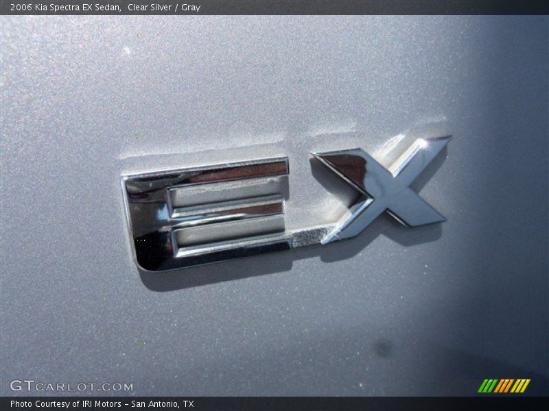 Clear Silver / Gray 2006 Kia Spectra EX Sedan