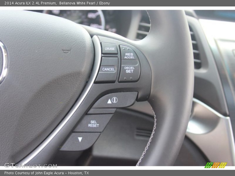 Bellanova White Pearl / Ebony 2014 Acura ILX 2.4L Premium