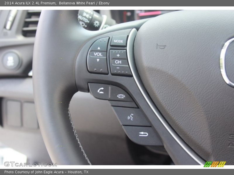 Bellanova White Pearl / Ebony 2014 Acura ILX 2.4L Premium