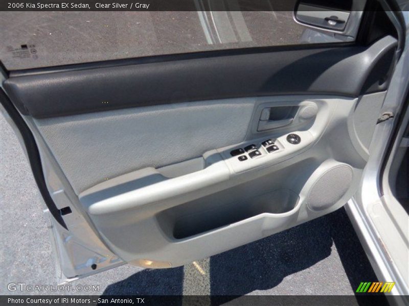 Clear Silver / Gray 2006 Kia Spectra EX Sedan