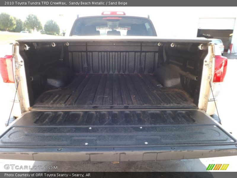 Sandy Beach Metallic / Sand Beige 2010 Toyota Tundra TRD CrewMax