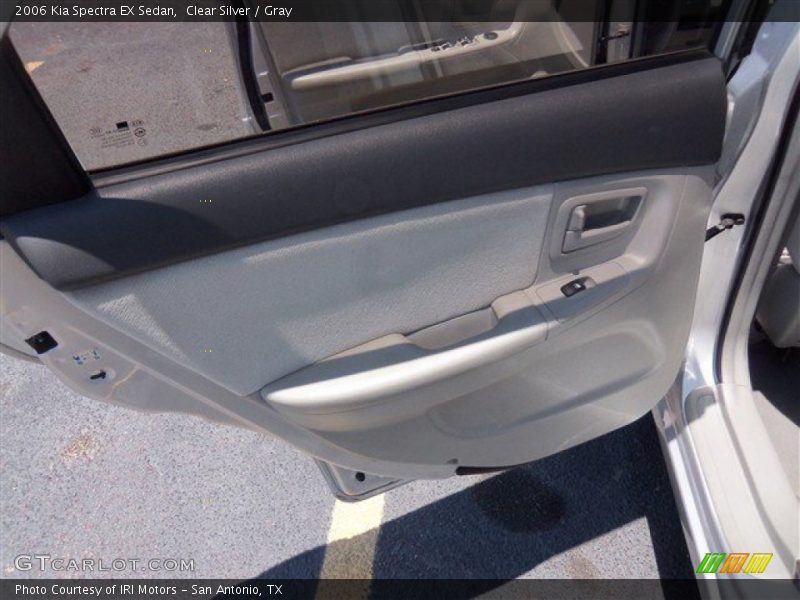 Clear Silver / Gray 2006 Kia Spectra EX Sedan