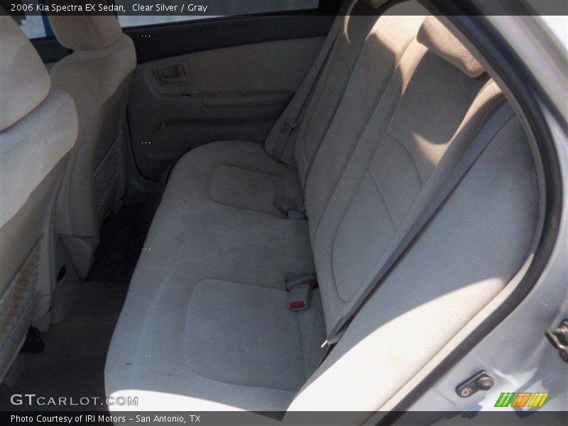 Clear Silver / Gray 2006 Kia Spectra EX Sedan