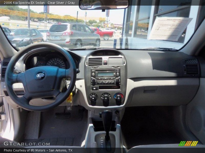 Clear Silver / Gray 2006 Kia Spectra EX Sedan