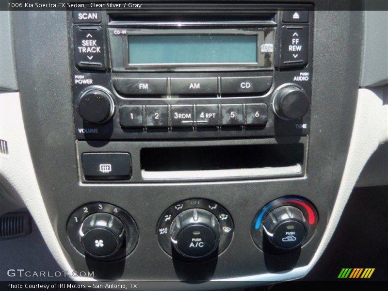 Clear Silver / Gray 2006 Kia Spectra EX Sedan