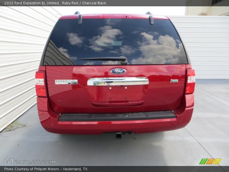 Ruby Red / Charcoal Black 2013 Ford Expedition EL Limited
