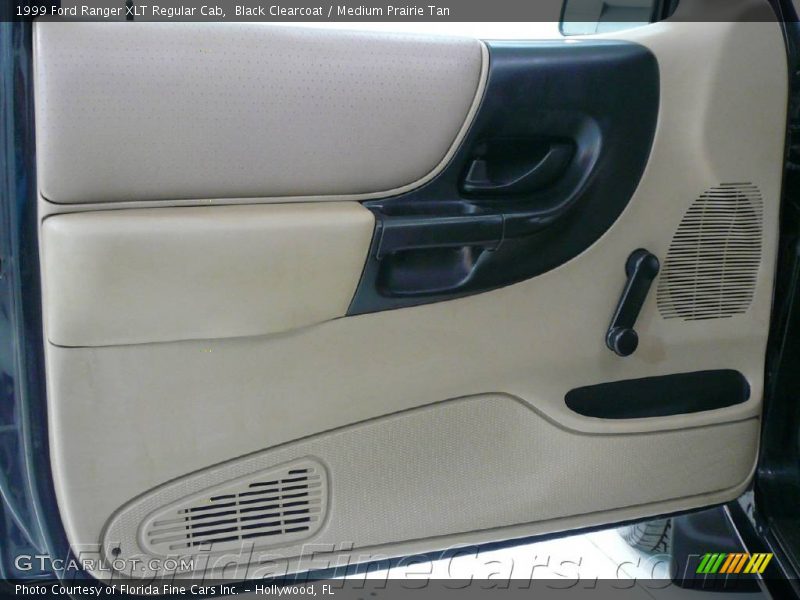 Black Clearcoat / Medium Prairie Tan 1999 Ford Ranger XLT Regular Cab