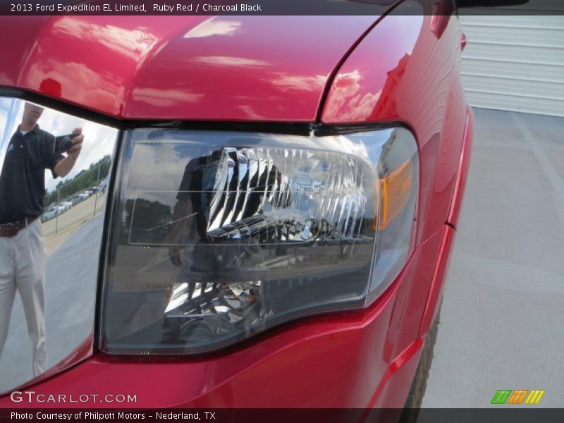 Ruby Red / Charcoal Black 2013 Ford Expedition EL Limited