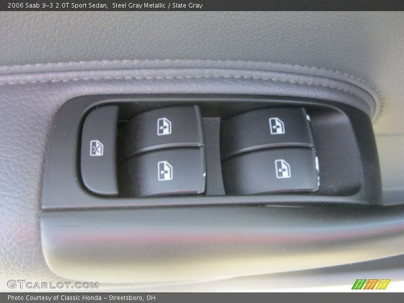 Steel Gray Metallic / Slate Gray 2006 Saab 9-3 2.0T Sport Sedan