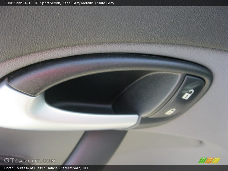 Steel Gray Metallic / Slate Gray 2006 Saab 9-3 2.0T Sport Sedan
