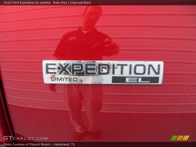 Ruby Red / Charcoal Black 2013 Ford Expedition EL Limited