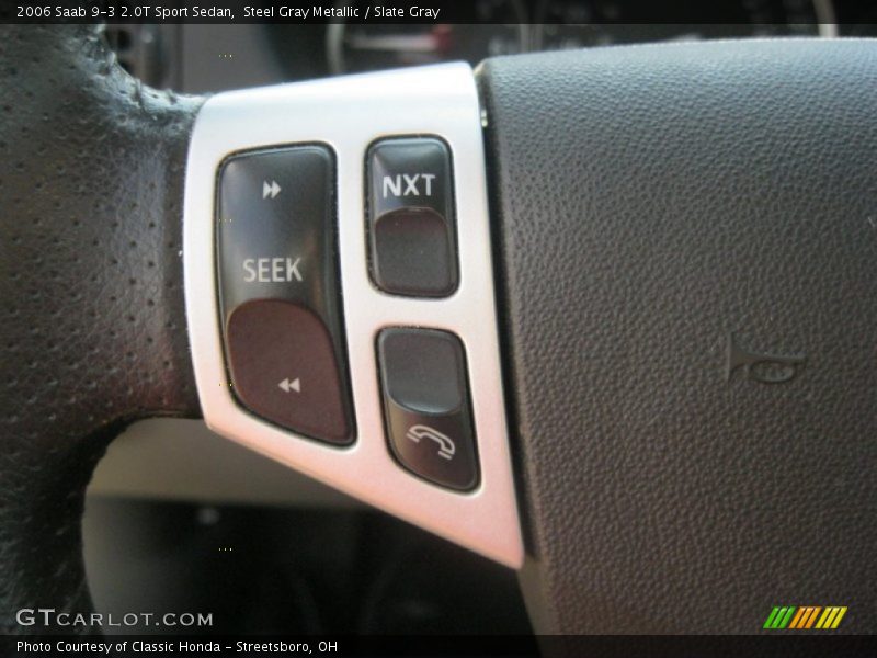 Steel Gray Metallic / Slate Gray 2006 Saab 9-3 2.0T Sport Sedan