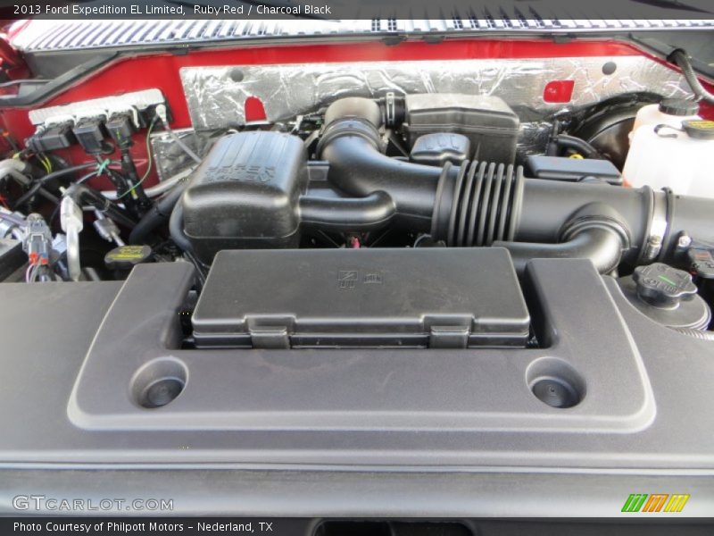 Ruby Red / Charcoal Black 2013 Ford Expedition EL Limited
