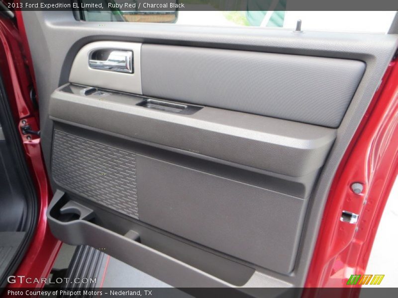 Ruby Red / Charcoal Black 2013 Ford Expedition EL Limited