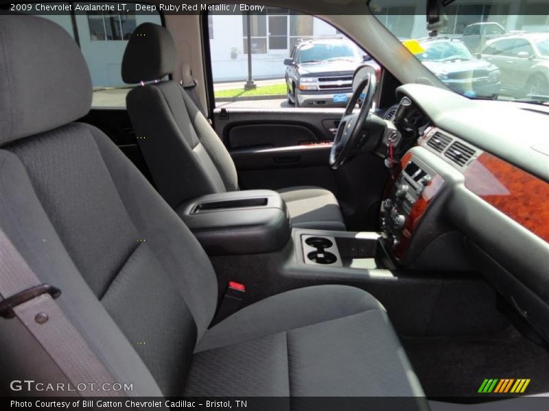 Deep Ruby Red Metallic / Ebony 2009 Chevrolet Avalanche LT