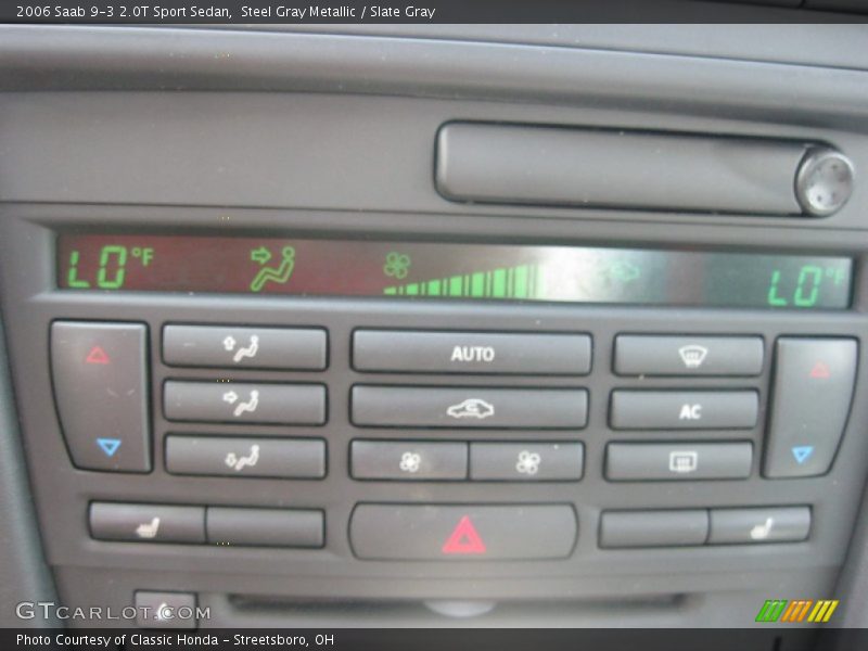 Steel Gray Metallic / Slate Gray 2006 Saab 9-3 2.0T Sport Sedan