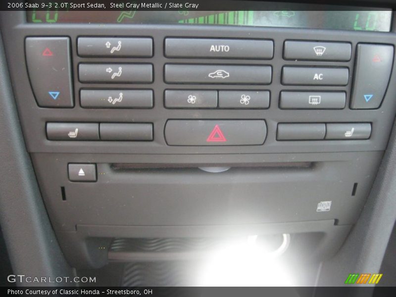 Steel Gray Metallic / Slate Gray 2006 Saab 9-3 2.0T Sport Sedan