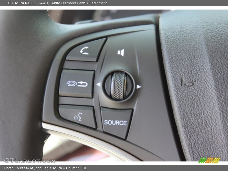 Controls of 2014 MDX SH-AWD