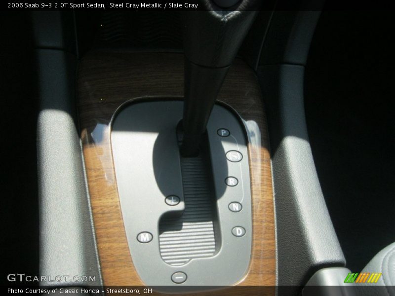 Steel Gray Metallic / Slate Gray 2006 Saab 9-3 2.0T Sport Sedan