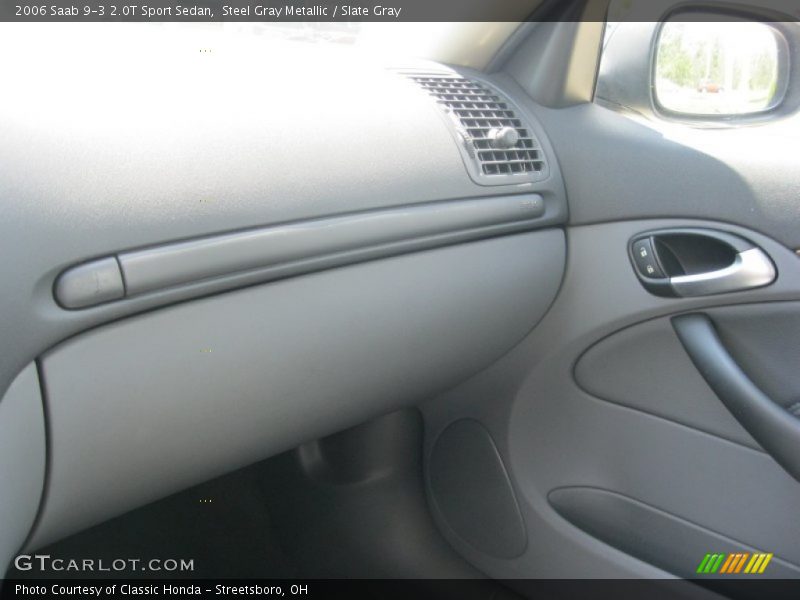 Steel Gray Metallic / Slate Gray 2006 Saab 9-3 2.0T Sport Sedan