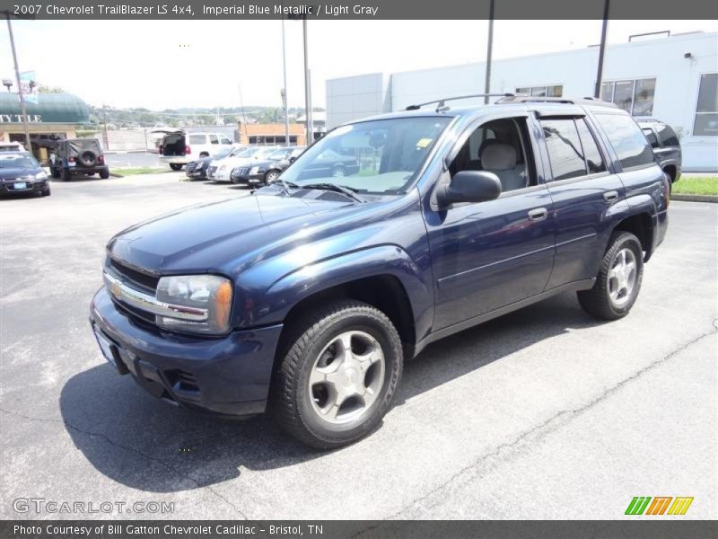 Imperial Blue Metallic / Light Gray 2007 Chevrolet TrailBlazer LS 4x4