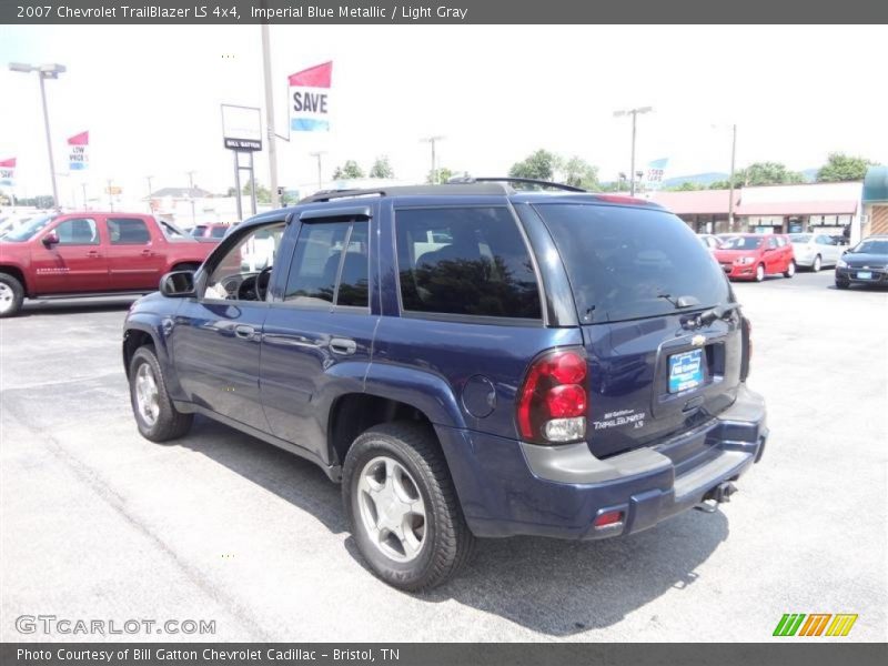 Imperial Blue Metallic / Light Gray 2007 Chevrolet TrailBlazer LS 4x4