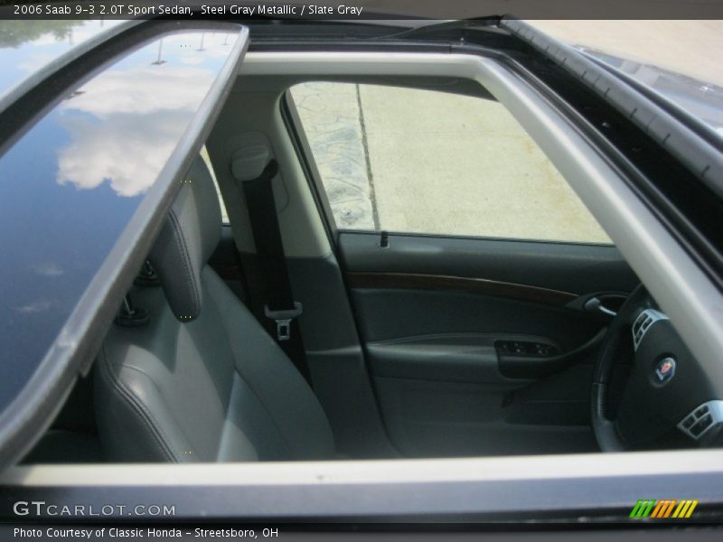 Steel Gray Metallic / Slate Gray 2006 Saab 9-3 2.0T Sport Sedan