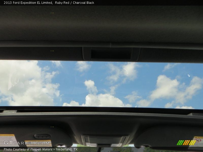 Ruby Red / Charcoal Black 2013 Ford Expedition EL Limited