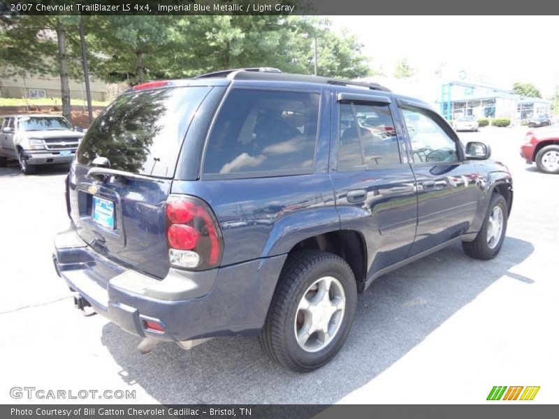 Imperial Blue Metallic / Light Gray 2007 Chevrolet TrailBlazer LS 4x4