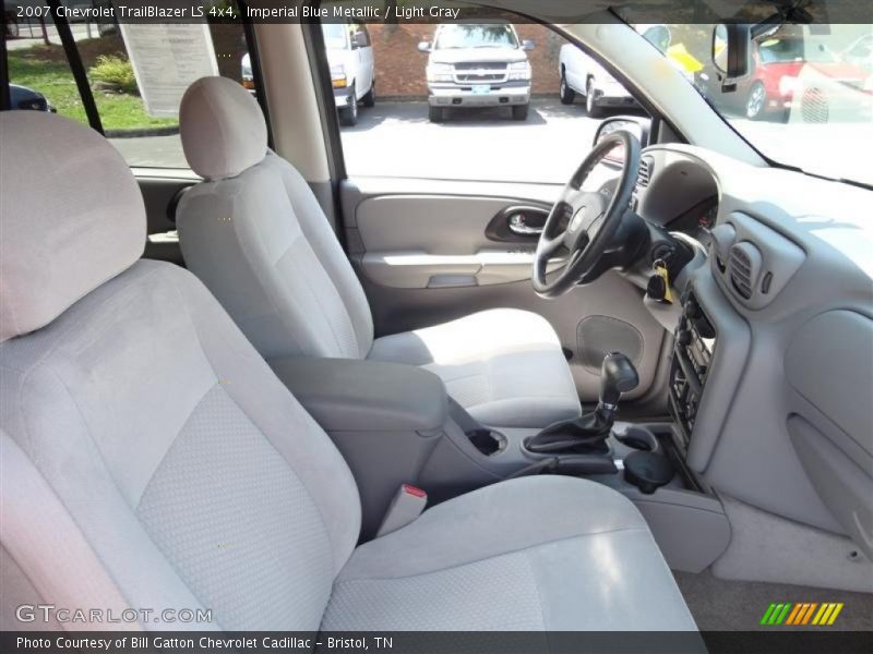 Imperial Blue Metallic / Light Gray 2007 Chevrolet TrailBlazer LS 4x4