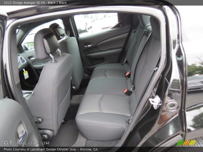 Black / Black 2013 Dodge Avenger SE V6