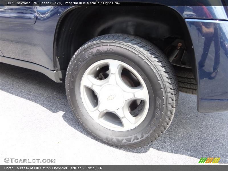 Imperial Blue Metallic / Light Gray 2007 Chevrolet TrailBlazer LS 4x4