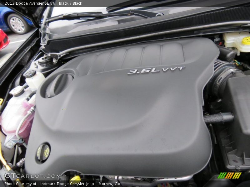 Black / Black 2013 Dodge Avenger SE V6