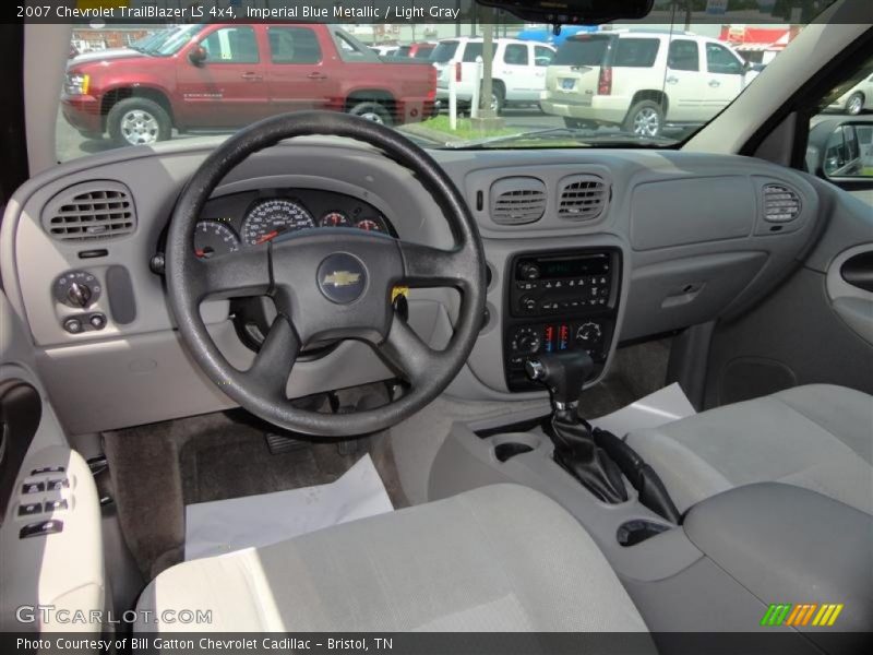 Imperial Blue Metallic / Light Gray 2007 Chevrolet TrailBlazer LS 4x4