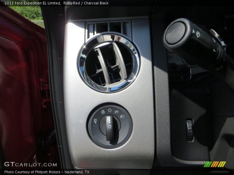 Ruby Red / Charcoal Black 2013 Ford Expedition EL Limited