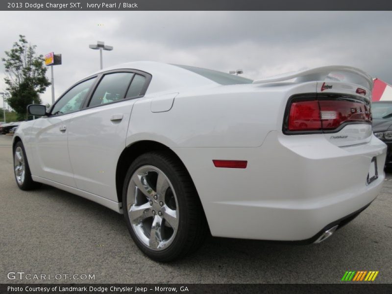 Ivory Pearl / Black 2013 Dodge Charger SXT
