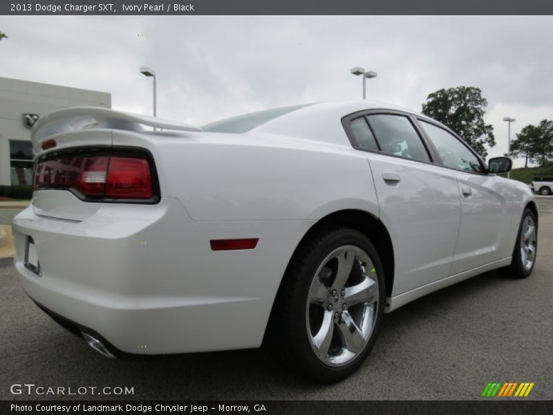 Ivory Pearl / Black 2013 Dodge Charger SXT