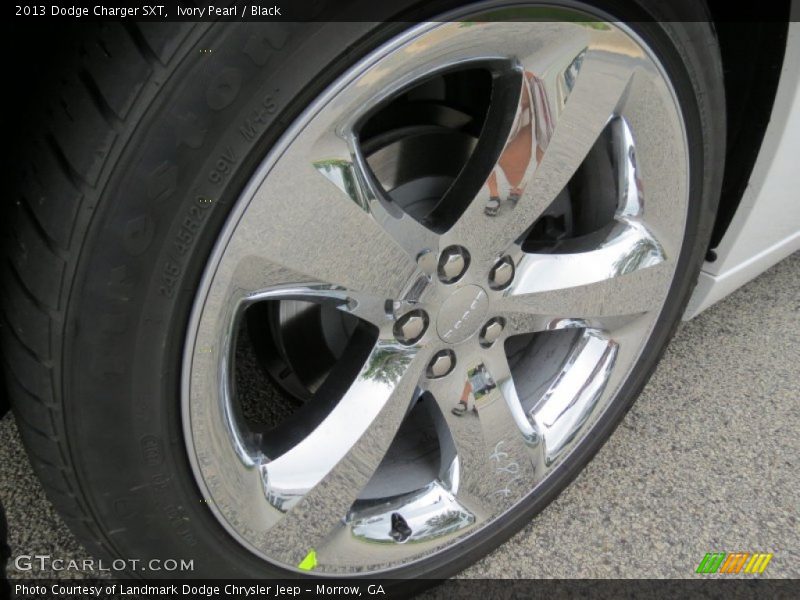 Ivory Pearl / Black 2013 Dodge Charger SXT