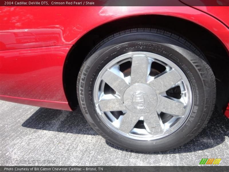 Crimson Red Pearl / Shale 2004 Cadillac DeVille DTS